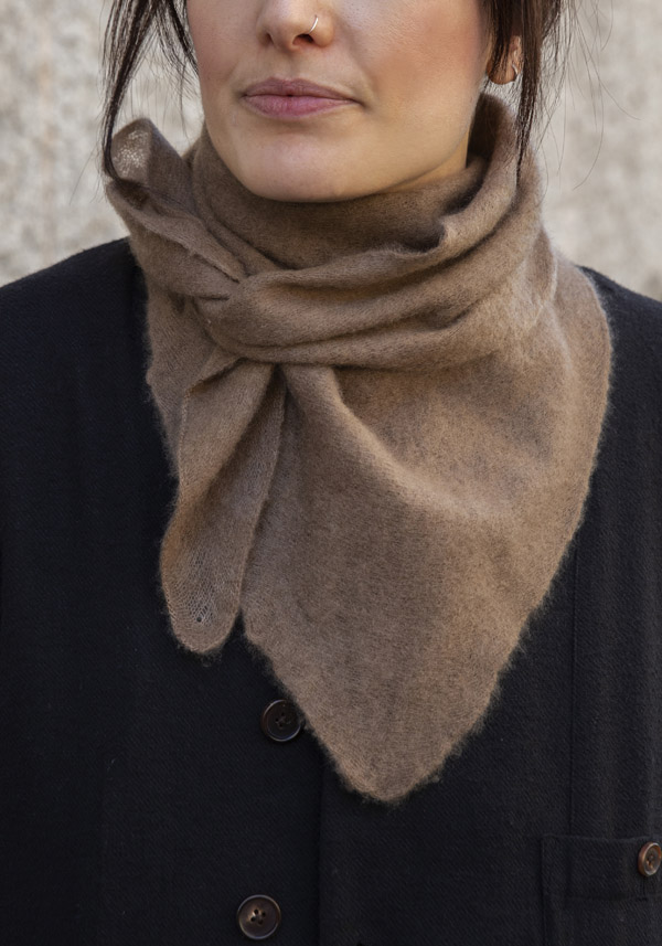 MIRROR IN THE SKY CASHMERE “BANDANA” MACASSAR SCARF