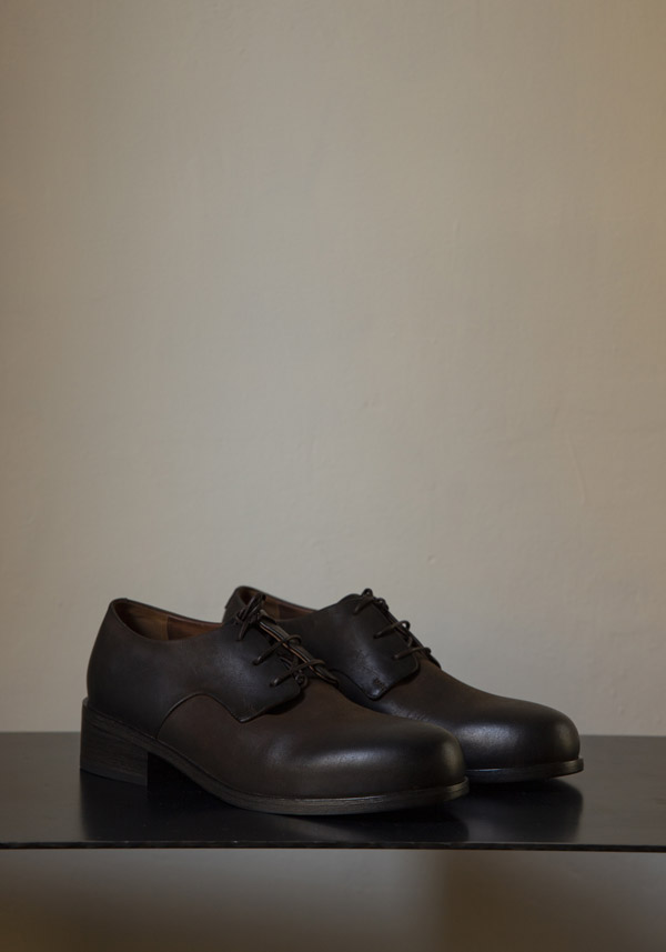 MARSÈLL LEATHER "GNOCCO DERBY" MORO SHOES - Image 2