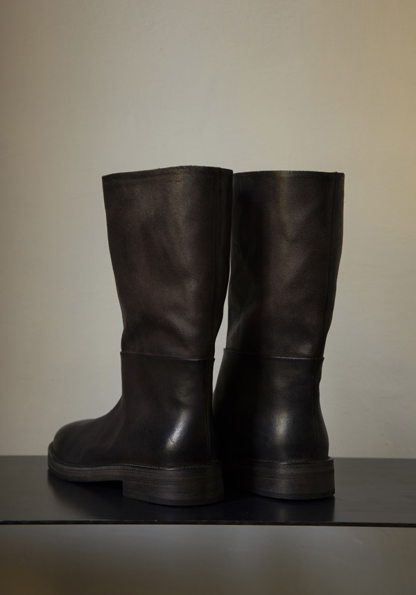 MARSÈLL LEATHER "TUBETTO" MORO BOOTS - Image 4
