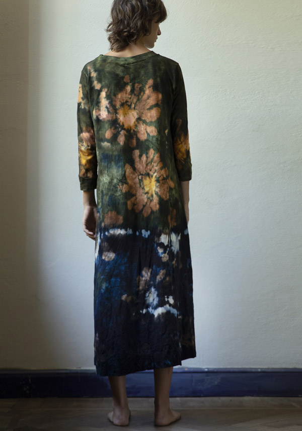 GILDA MIDANI COTTON "MARIA" MULTICOLOR DRESS - Image 3