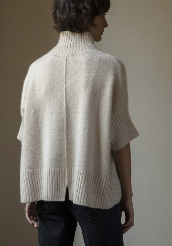 KRISTENSEN DU NORD CASHMERE & COTTON "26374" JUTE TURTLE PULL - Image 2