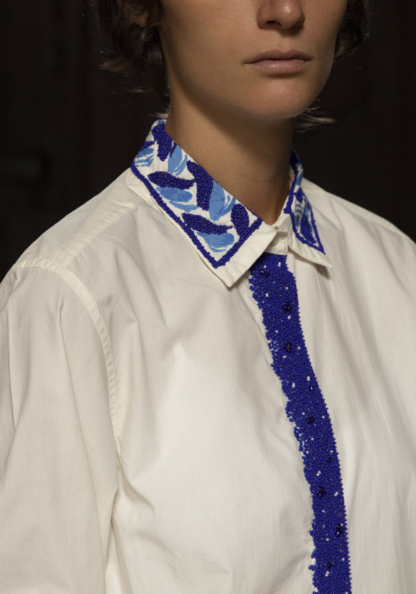MII COTTON "ASSIA" WHITE SHIRT - Image 3