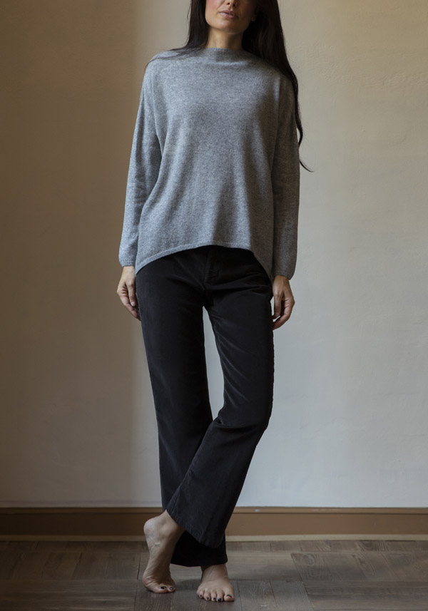 ALESSANDRO ASTE CASHMERE "MEGEVE" CLOUD PULLOVER - Image 3