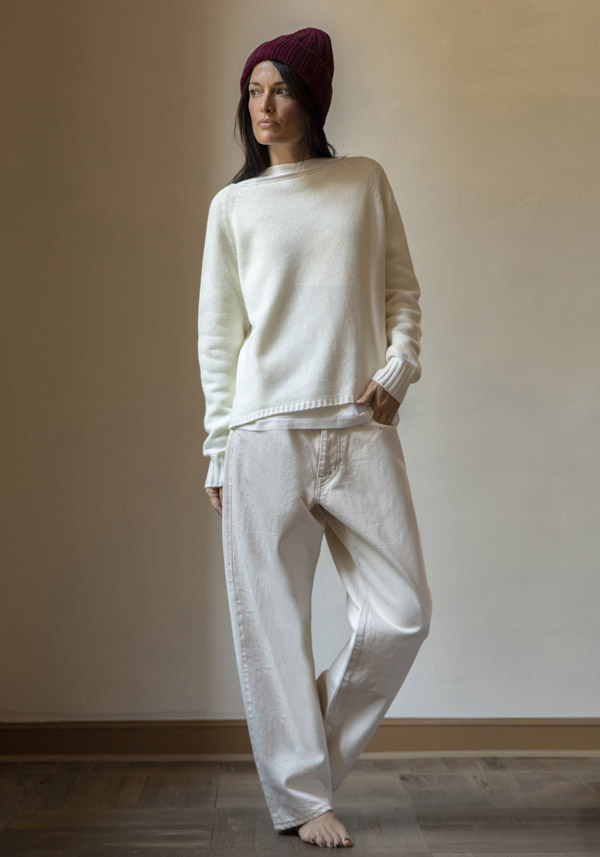 MARYYA COTTON “JAPAN” WHITE JEANS
