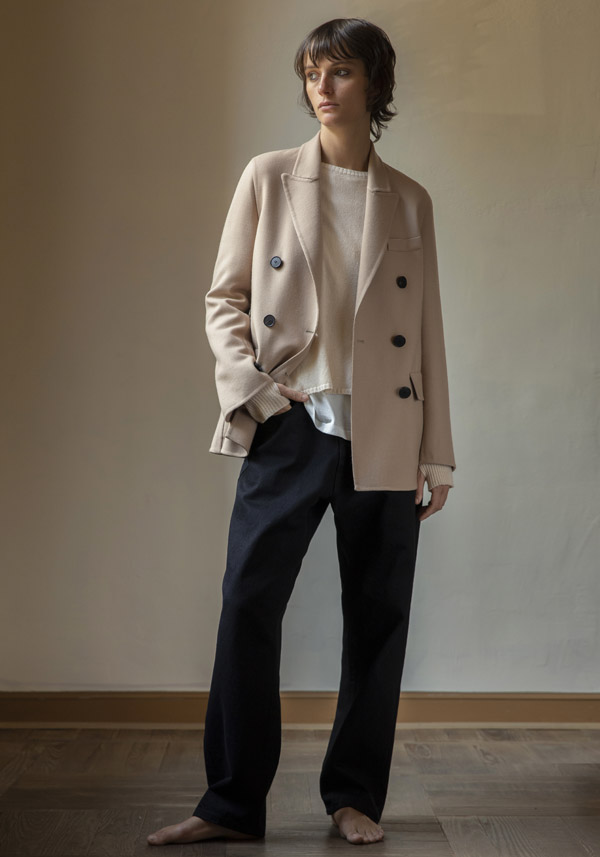MA'RY'YA COTTON "JAPAN" BLACK JEANS - Image 4
