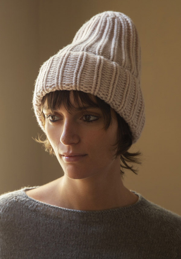 DANIELAPI WOOL & CASHMERE “PUNTO PANNOCCHIA” PETAL HAT